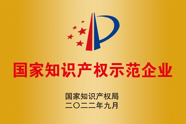 國家知識(shí)產(chǎn)權(quán)示范企業(yè)